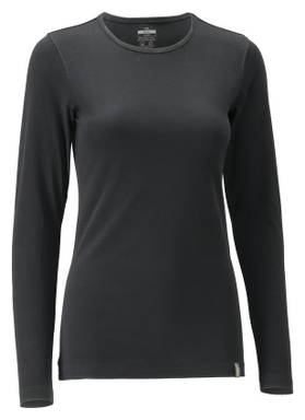 Mascot Crossover Women's Long-Sleeved T-shirt 25191 - Deep Black