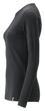 Mascot Crossover Women's Long-Sleeved T-shirt 25191 - Deep Black