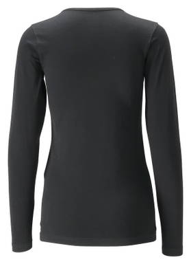 Mascot Crossover Women's Long-Sleeved T-shirt 25191 - Deep Black