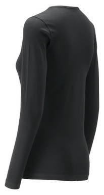 Mascot Crossover Women's Long-Sleeved T-shirt 25191 - Deep Black