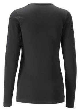 Mascot Crossover Women's Long-Sleeved T-shirt 25191 - Deep Black