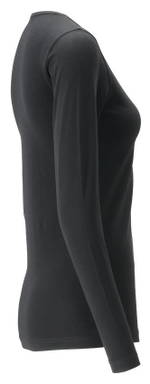 Mascot Crossover Women's Long-Sleeved T-shirt 25191 - Deep Black