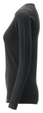 Mascot Crossover Women's Long-Sleeved T-shirt 25191 - Deep Black