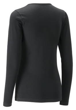 Mascot Crossover Women's Long-Sleeved T-shirt 25191 - Deep Black