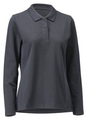 Mascot Crossover Women's Polo Shirt with Long Sleeves 26093 - Dark Marine