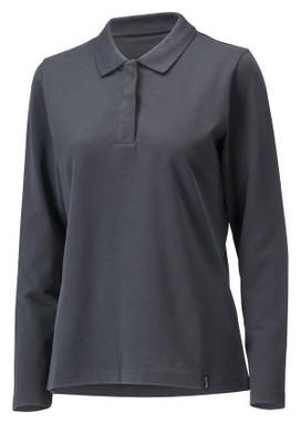 Mascot Crossover Women's Polo Shirt with Long Sleeves 26093 - Dark Marine