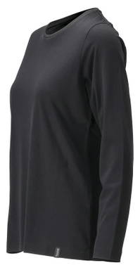Mascot Crossover Women's Long-Sleeved T-shirt 26191 - Deep Black