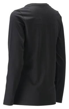 Mascot Crossover Women's Long-Sleeved T-shirt 26191 - Deep Black