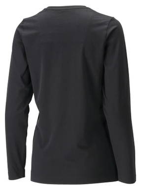 Mascot Crossover Women's Long-Sleeved T-shirt 26191 - Deep Black