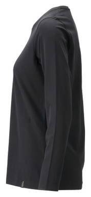 Mascot Crossover Women's Long-Sleeved T-shirt 26191 - Deep Black