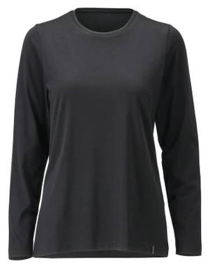 Mascot Crossover Women's Long-Sleeved T-shirt 26191 - Deep Black