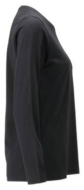 Mascot Crossover Women's Long-Sleeved T-shirt 26191 - Deep Black