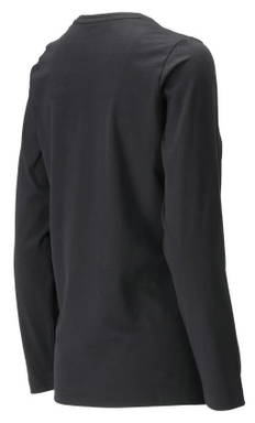Mascot Crossover Women's Long-Sleeved T-shirt 26191 - Deep Black
