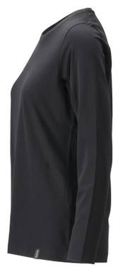 Mascot Crossover Women's Long-Sleeved T-shirt 26191 - Deep Black