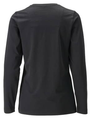 Mascot Crossover Women's Long-Sleeved T-shirt 26191 - Deep Black