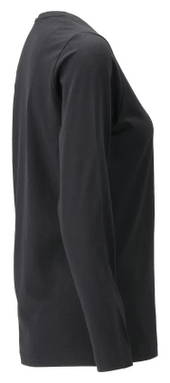 Mascot Crossover Women's Long-Sleeved T-shirt 26191 - Deep Black