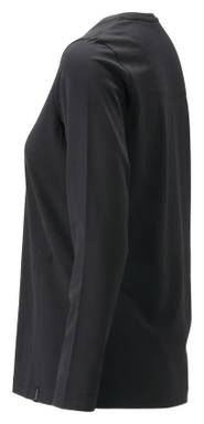 Mascot Crossover Women's Long-Sleeved T-shirt 26191 - Deep Black