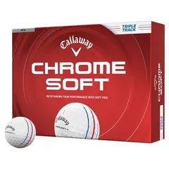Callaway Chrome Soft Triple Track golf ball