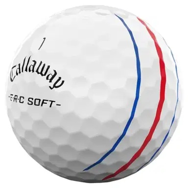 Balle de golf Callaway ERC Soft Triple Track - Blanc