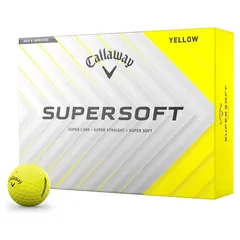 Callaway SuperSoft Yellow golf ball