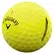 Callaway SuperSoft Yellow golfbal - Geel