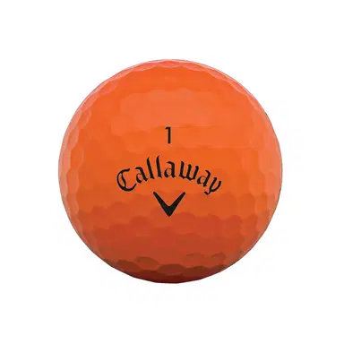 Callaway SuperSoft MATTE Orange Golfball - Orange