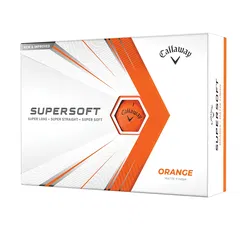 Callaway SuperSoft MATTE Orange golf ball
