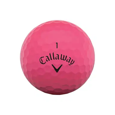 Callaway SuperSoft MATTE Pink Golfball - Rosa