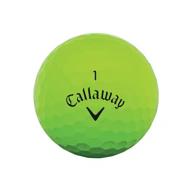 Callaway SuperSoft MATTE Green Golfball - Grün