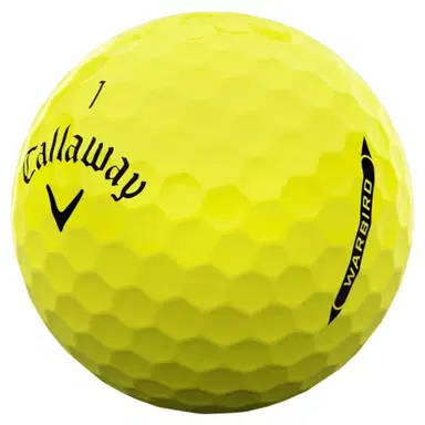Callaway Warbird Yellow Golfball - Gelb