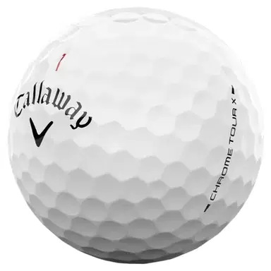 Callaway Chrome Tour X Golfball - Weiß