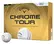 Balle de golf Callaway Chrome Tour Triple Track - Blanc