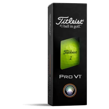 Titleist Pro V1 Gelb Golfball - Gelb