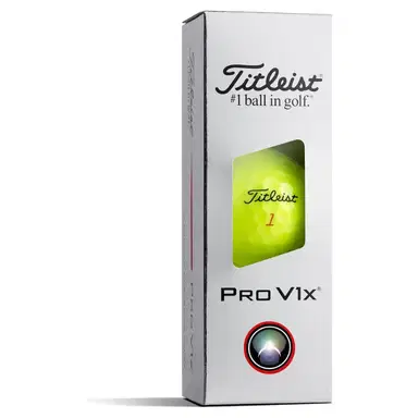 Titleist Pro V1X Gelber Golfball - Gelb