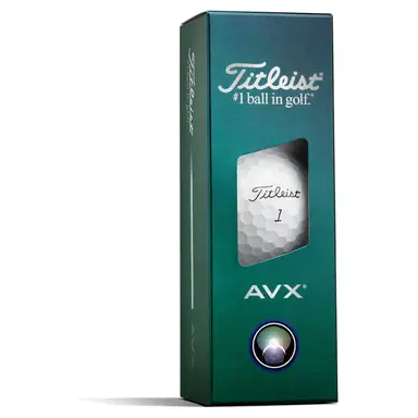 Balle de golf Titleist AVX - Blanc