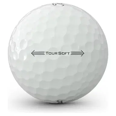 Balle de golf Titleist Tour Soft - Blanc