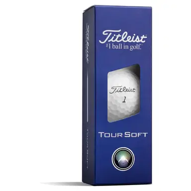 Balle de golf Titleist Tour Soft - Blanc