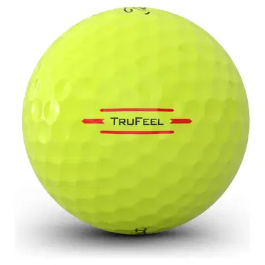 Titleist TruFeel Gelb Golfball - Gelb