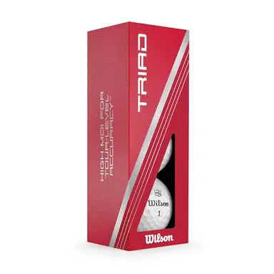 Balle de golf Wilson Triad - Blanc