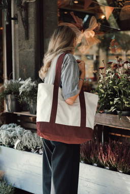 SHOP LOCAL AWARE™ recycled cotton 350gsm Tote bag