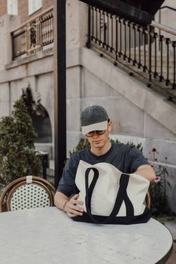 SHOP LOCAL AWARE™ recycled cotton 350gsm Tote bag