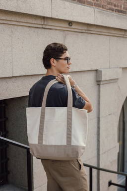 SHOP LOCAL AWARE™ recycled cotton 350gsm Tote bag