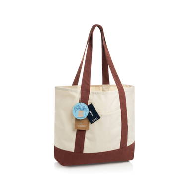 SHOP LOCAL AWARE™ recycled cotton 350gsm Tote bag