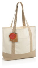 SHOP LOCAL AWARE™ recycelte Baumwolle 350gsm Tragetasche