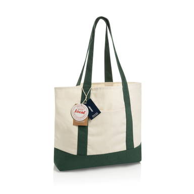 SHOP LOCAL AWARE™ recycled cotton 350gsm Tote bag