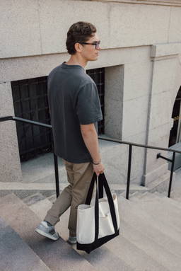 SHOP LOCAL AWARE™ recycled cotton 350gsm Tote bag