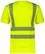 Dassy Hivis Carter Hogezichtbaarheids-UV-T-shirt 150 g/m² 710027 - Fluogeel