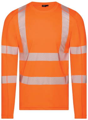 Dassy Hivis Carterville Hogezichtbaarheids-uv-T-shirt met lange mouwen 150 g/m² 710037