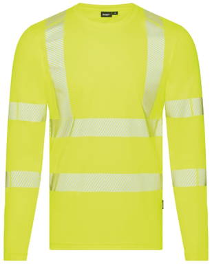 Dassy Hivis Carterville Hogezichtbaarheids-uv-T-shirt met lange mouwen 180 g/m² 710037