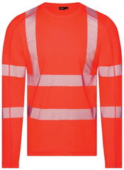 Dassy Hivis Carterville Hogezichtbaarheids-uv-T-shirt met lange mouwen 180 g/m² 710037